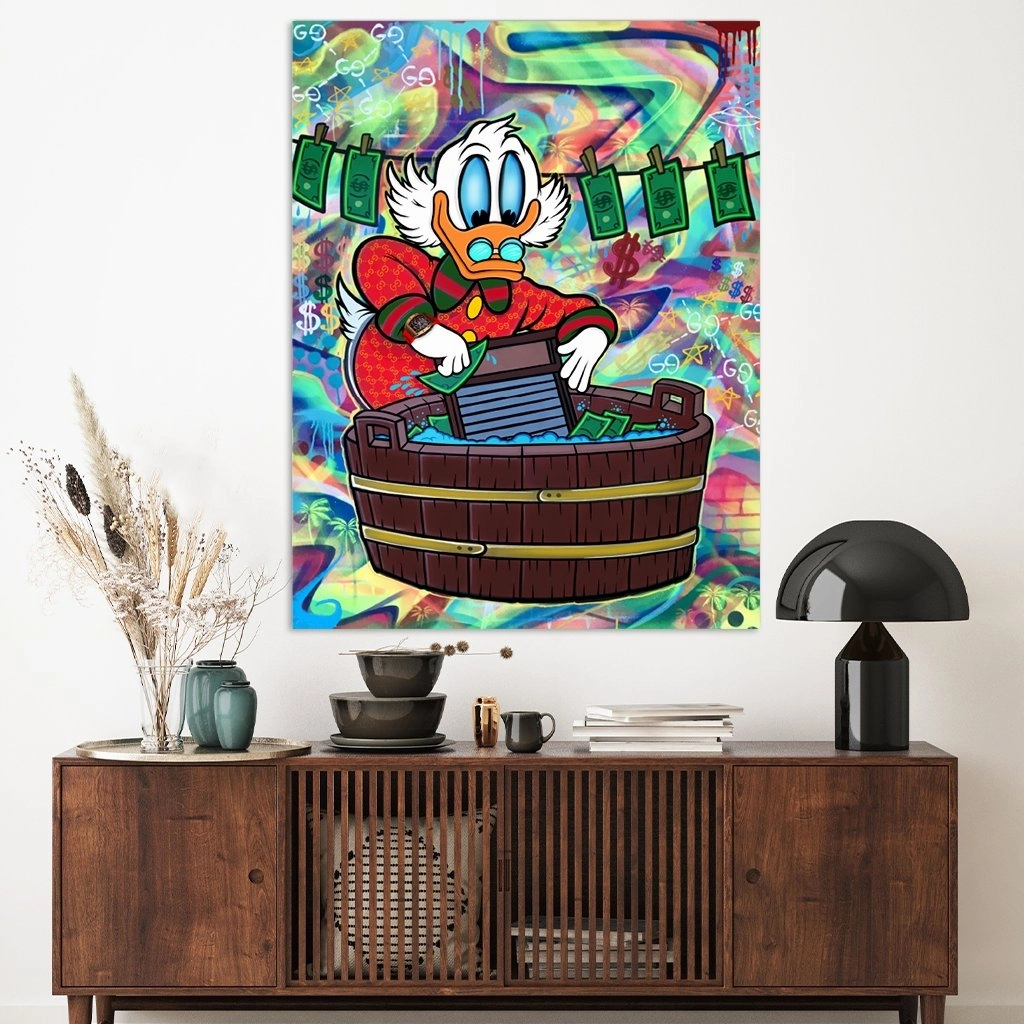 Uncle Scrooge by Sean Flores 