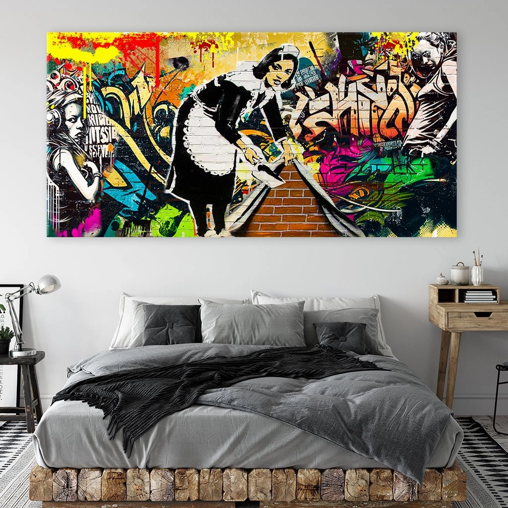 Under the carpet - Banksy by Himmelmiez