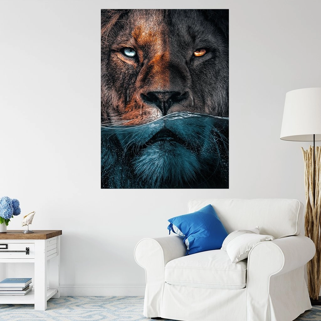 Underwater Lion by Zenzdesign