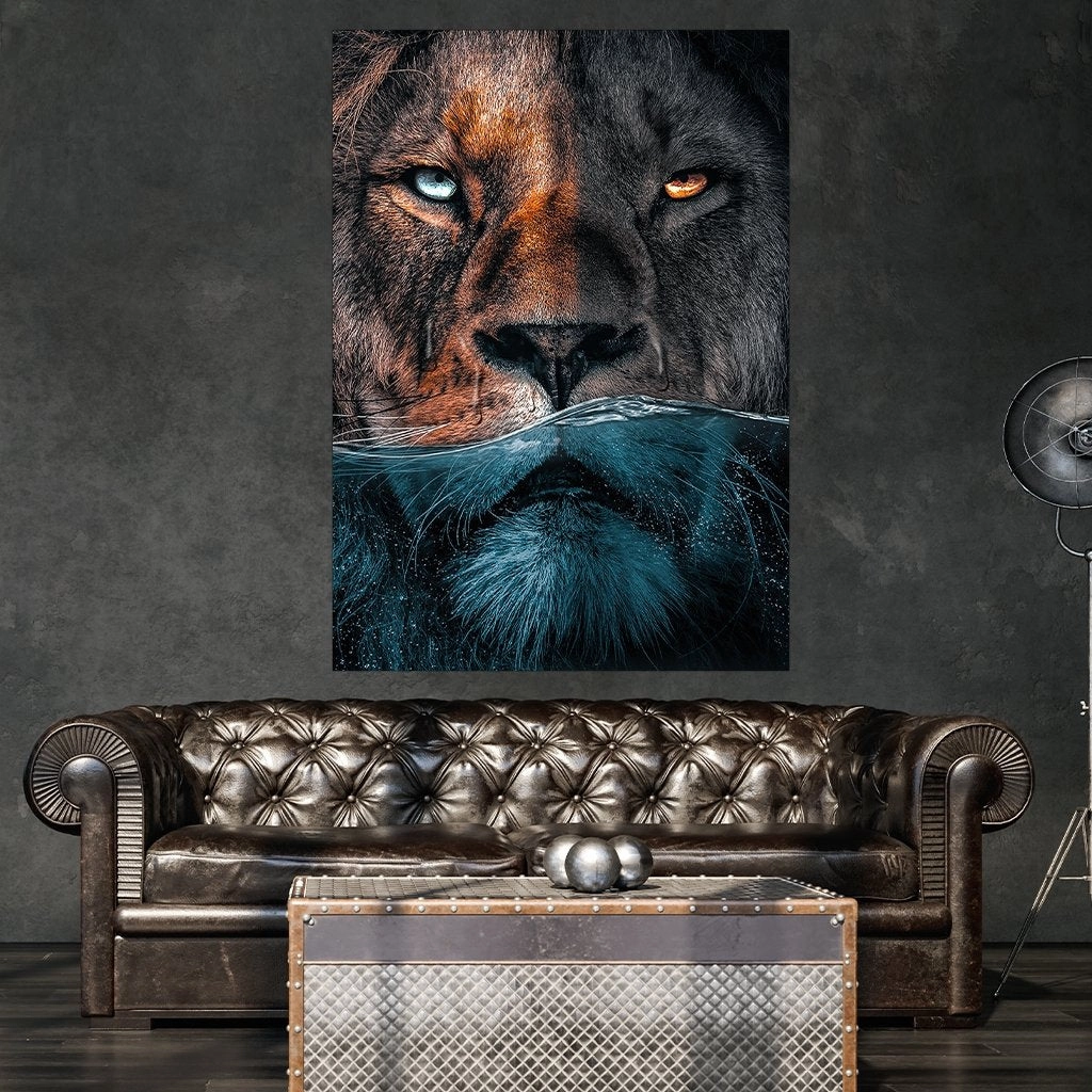 Underwater Lion by Zenzdesign