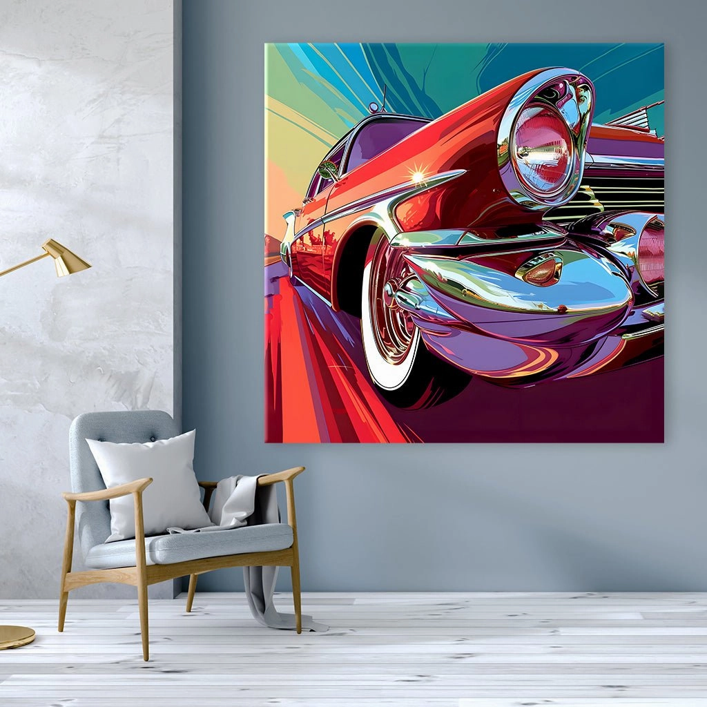 US Classic Car No2 by Rosa Piazza