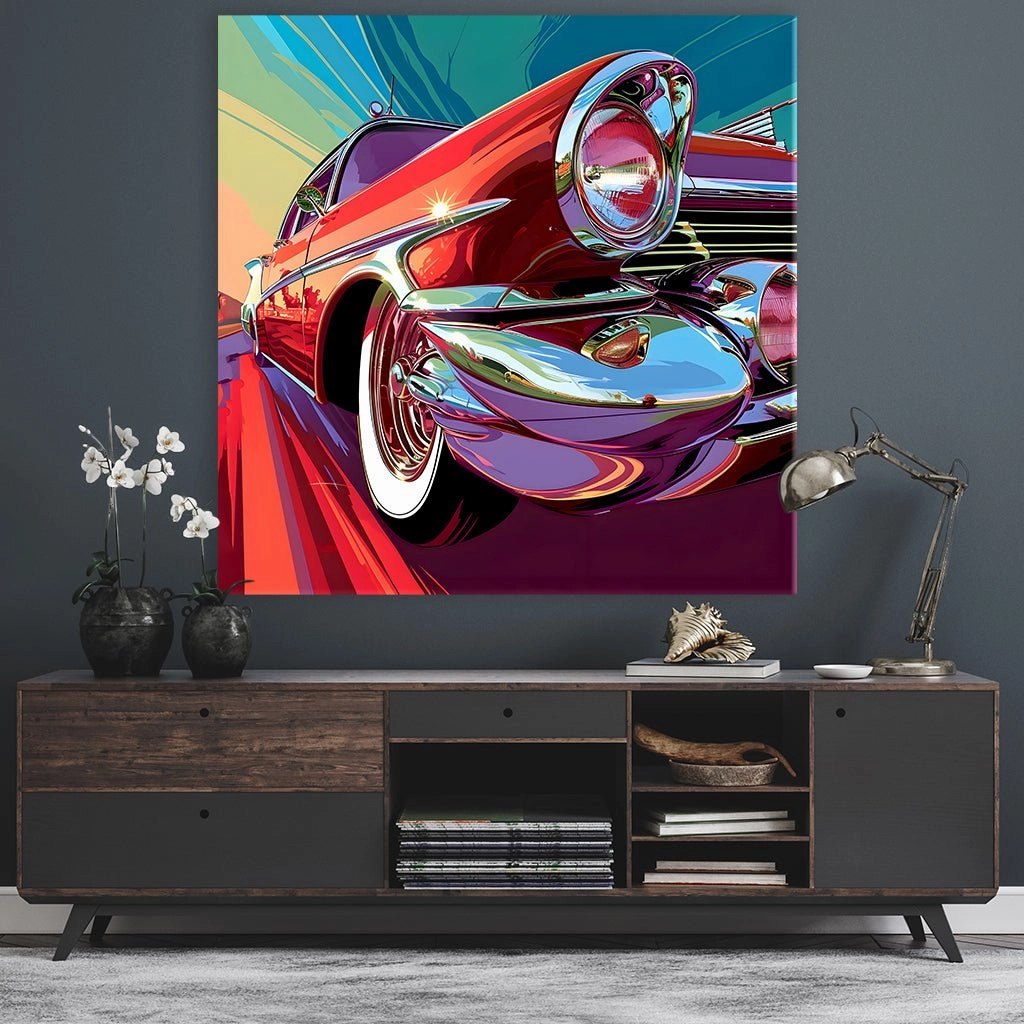 US Classic Car No2 by Rosa Piazza