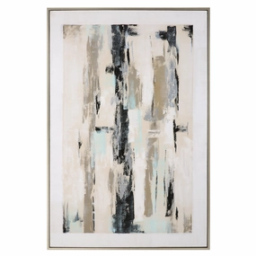 Uttermost Placidity Hand Painted Abstract Art artistic wall mural