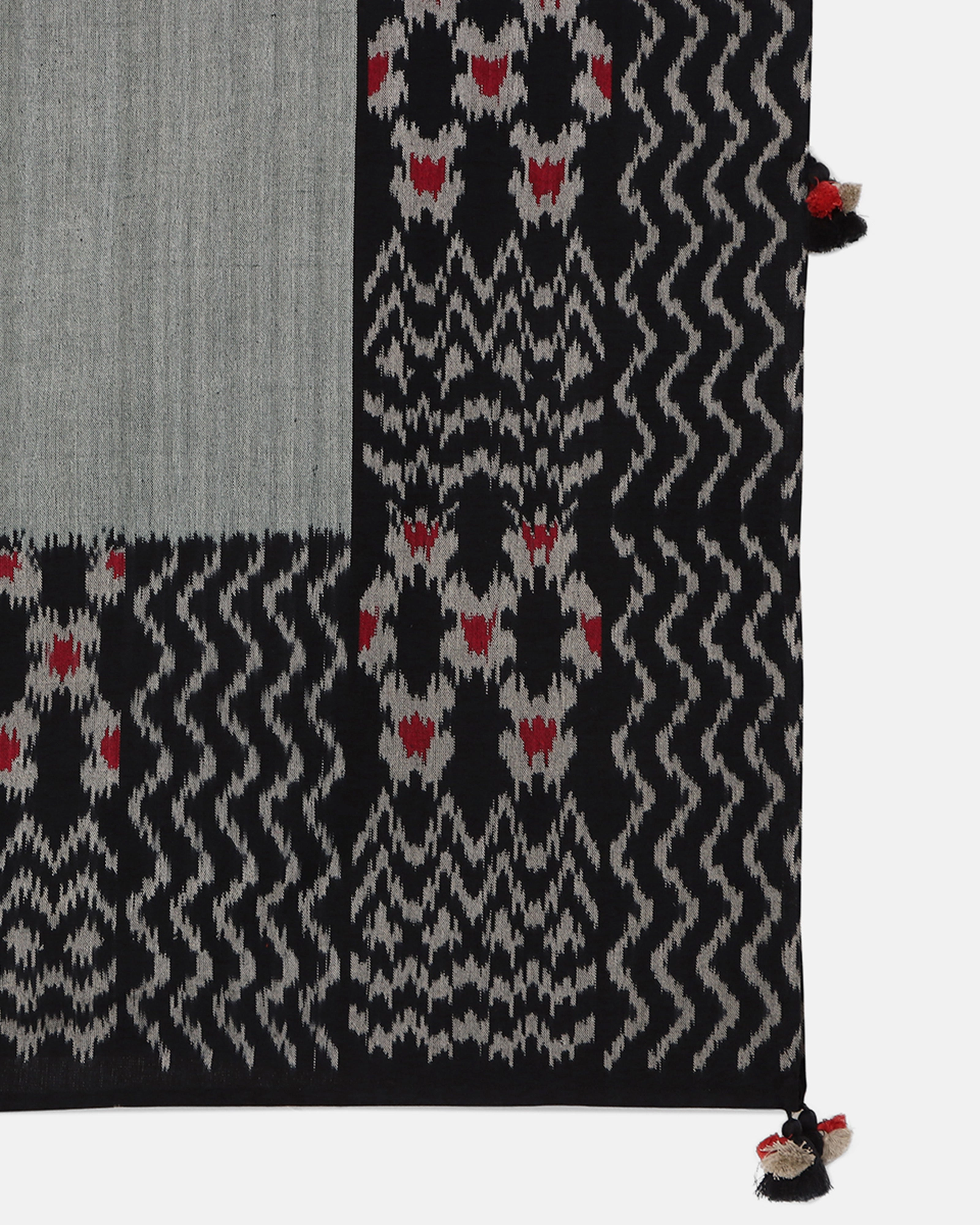 Vanita Warp Ikat Cotton Table Cover