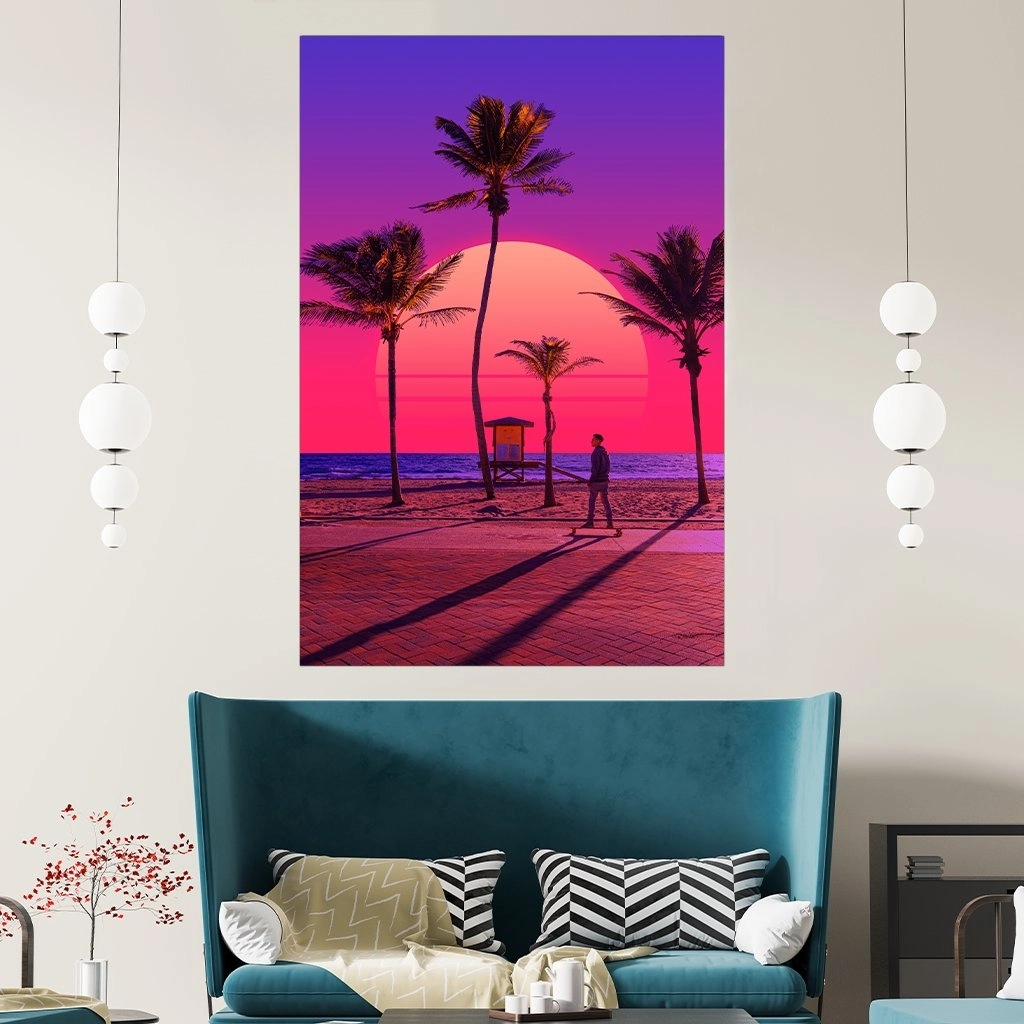 Vaporwave Sunset by Yagedan 