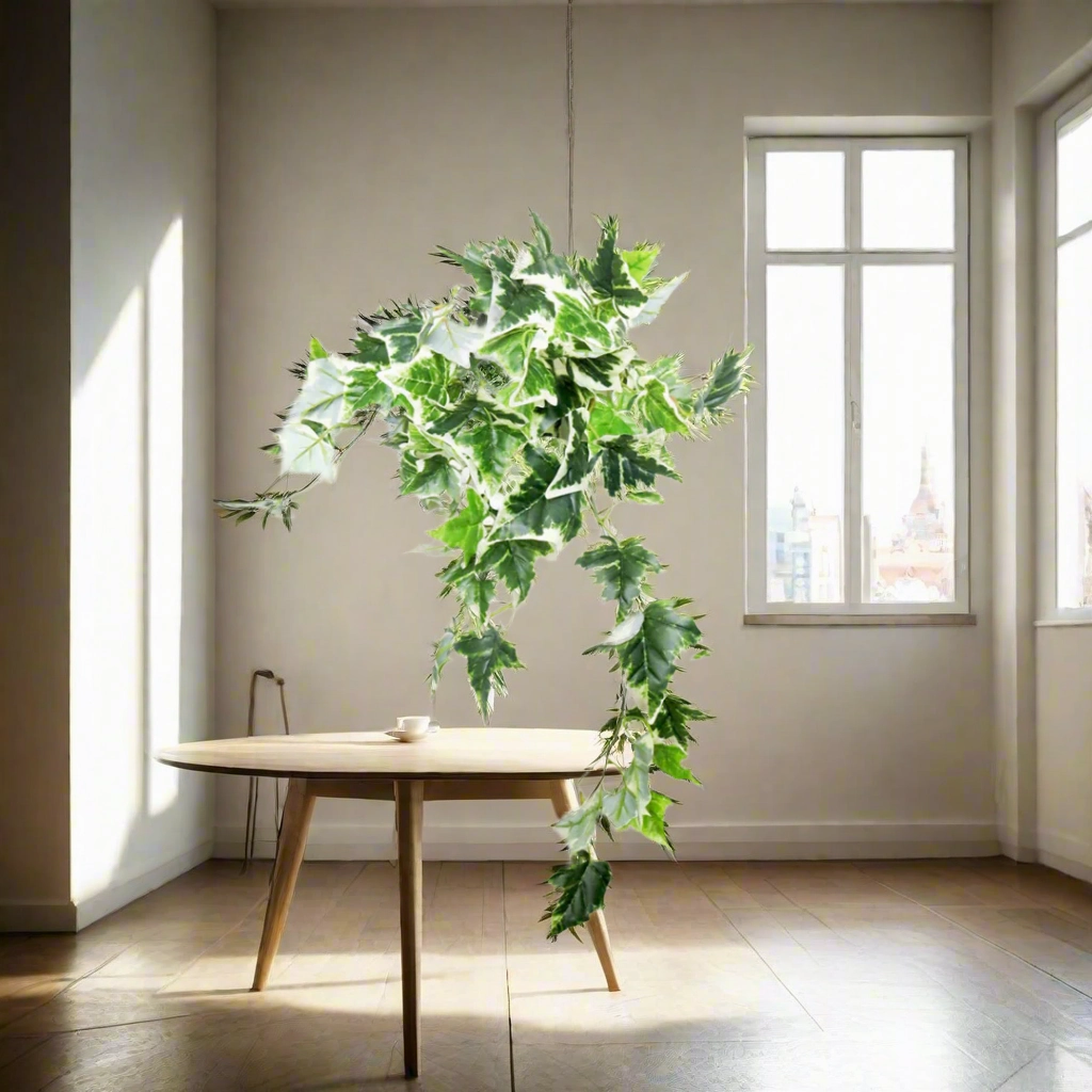Variegated Ivy Hanging Plant