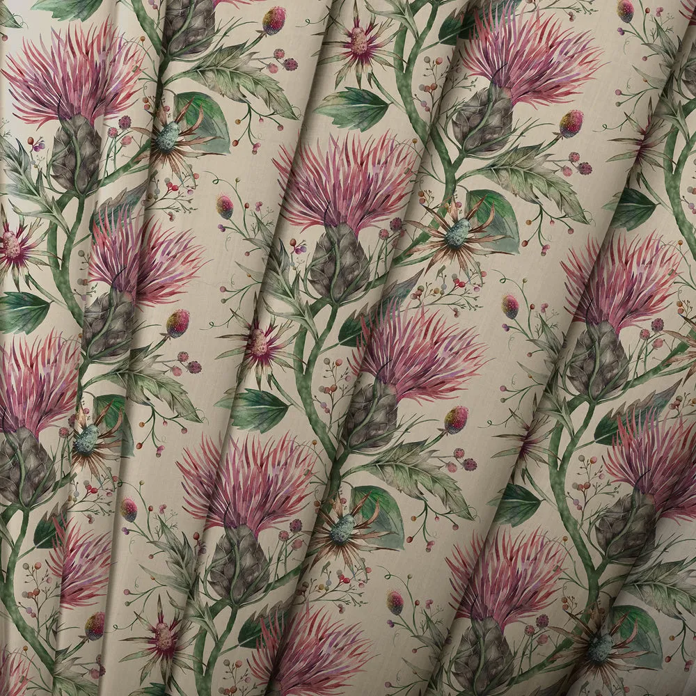 Varys Printed Cotton Made to Measure Roman Blinds Onyx