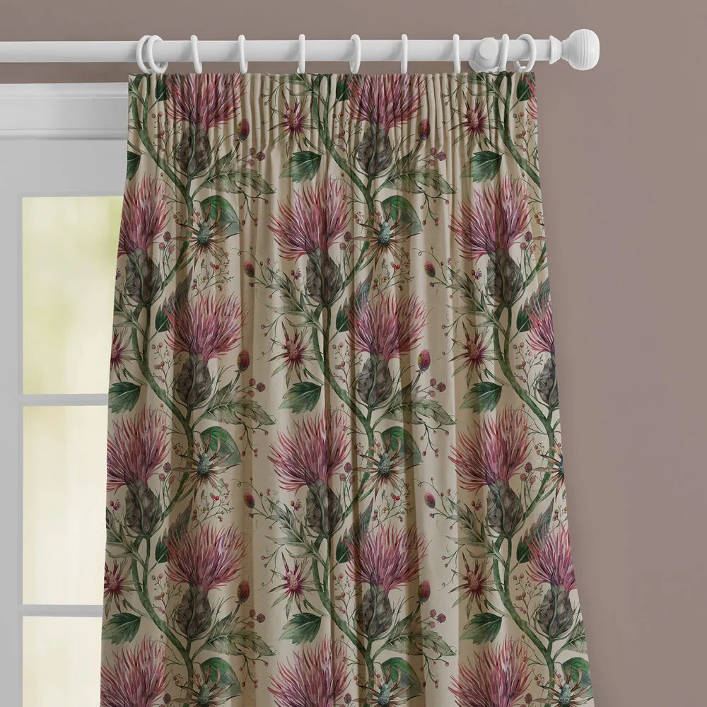 Varys Printed Made to Measure Curtains Onyx