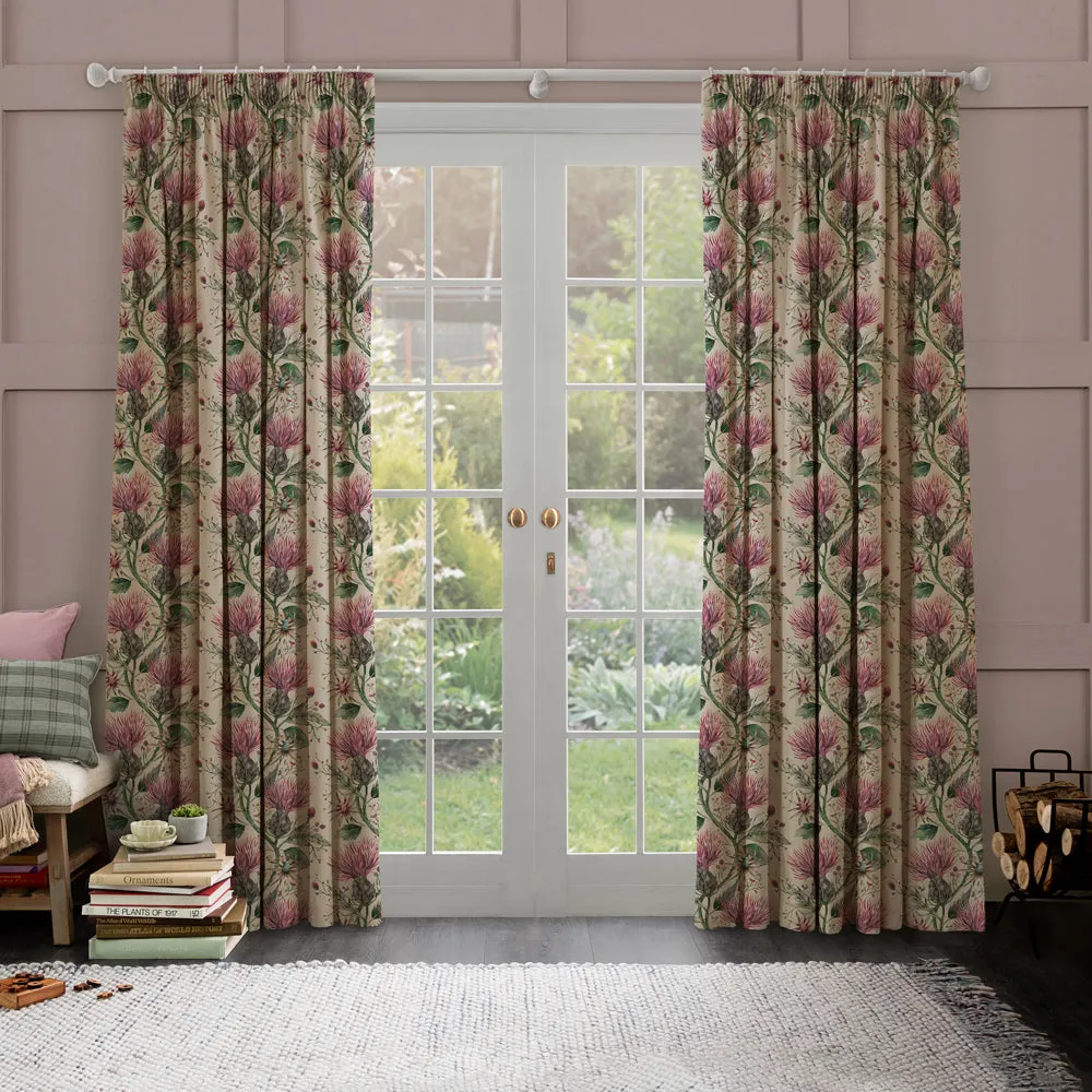 Varys Printed Made to Measure Curtains Onyx