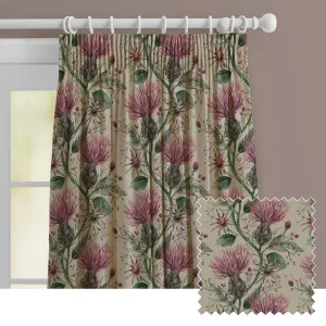 Varys Printed Made to Measure Curtains Onyx chic floor carpet  