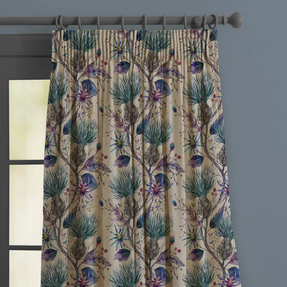 Varys Printed Made to Measure Curtains Storm