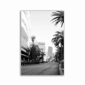 Vegas framed mural artwork