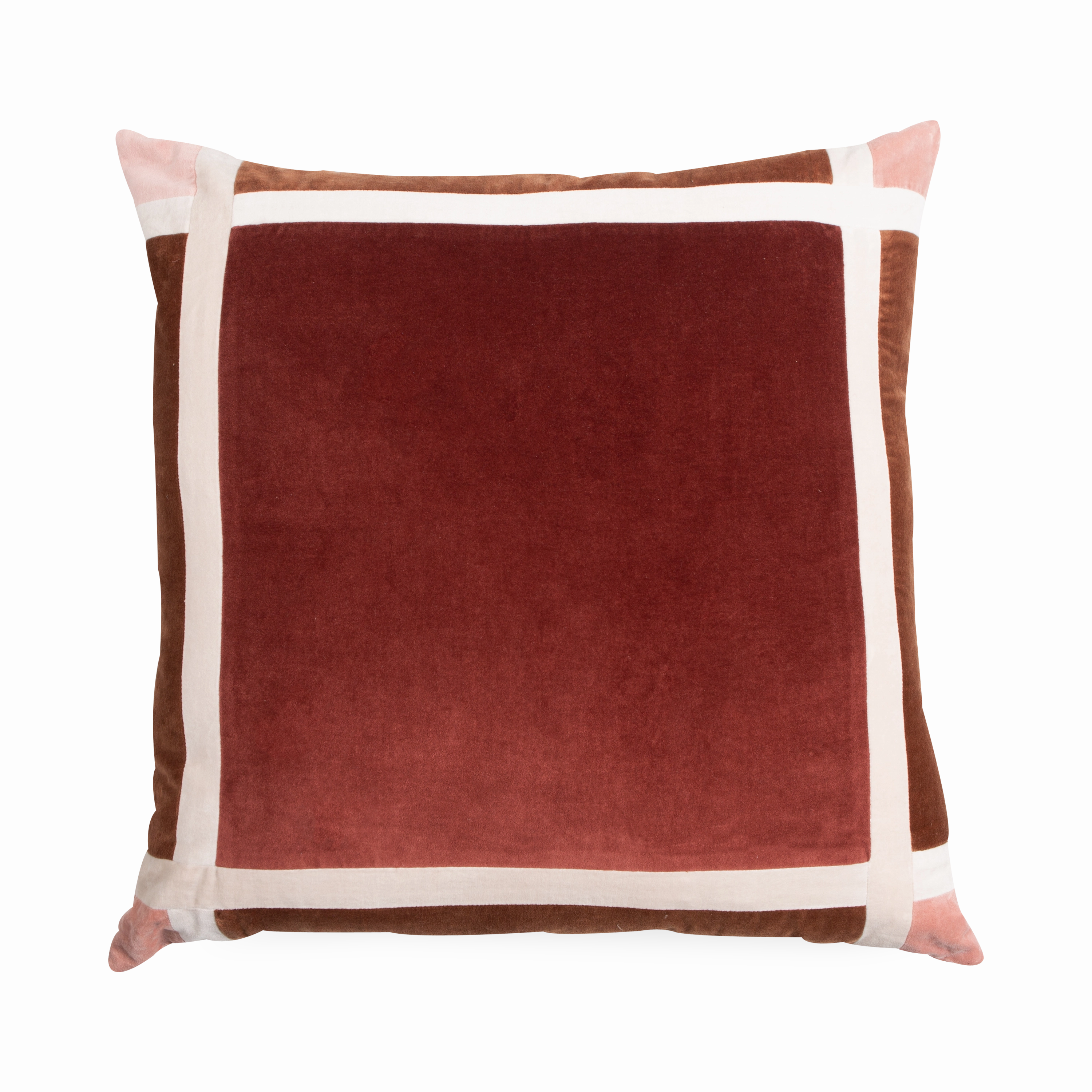 Velvet Border Pillow creative interior decor