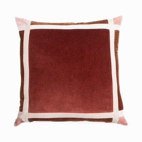 Velvet Border Pillow creative interior decor