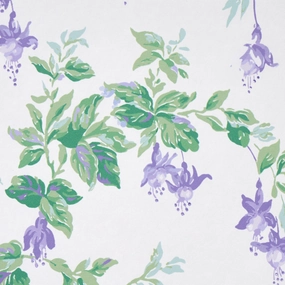 Violet Garden Gate Wallpaper paper wall covering