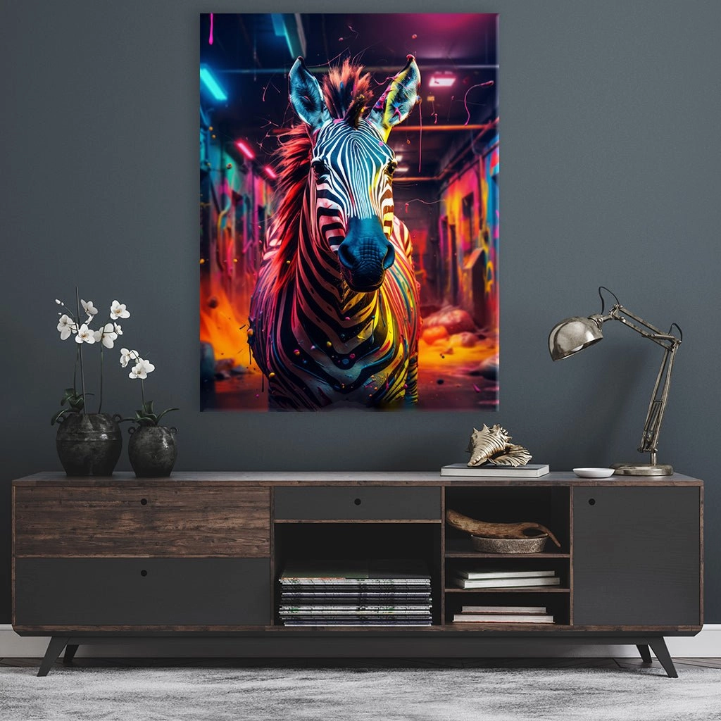 Vivid Zebra by Zenzdesign 