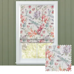 Volatus Printed Cotton Made to Measure Roman Blinds Cinnamon chic floor carpet  