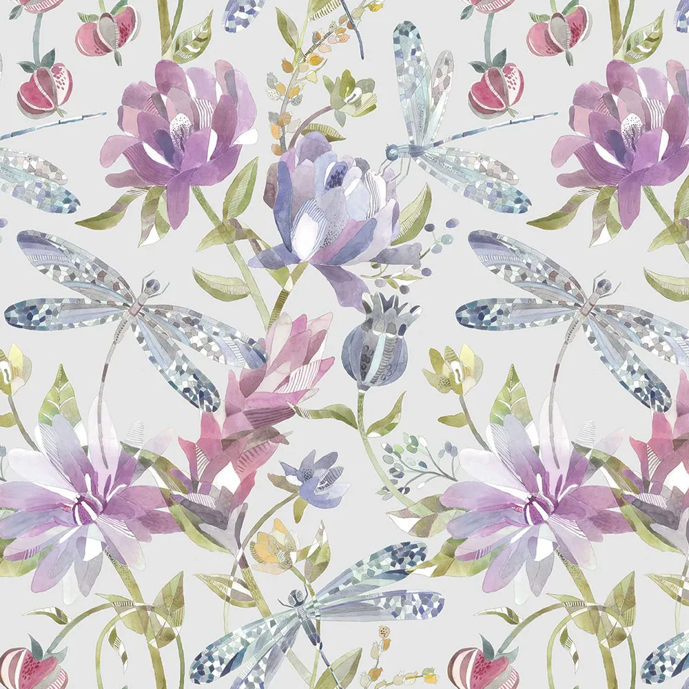 Volatus Printed Cotton Made to Measure Roman Blinds Sorbet
