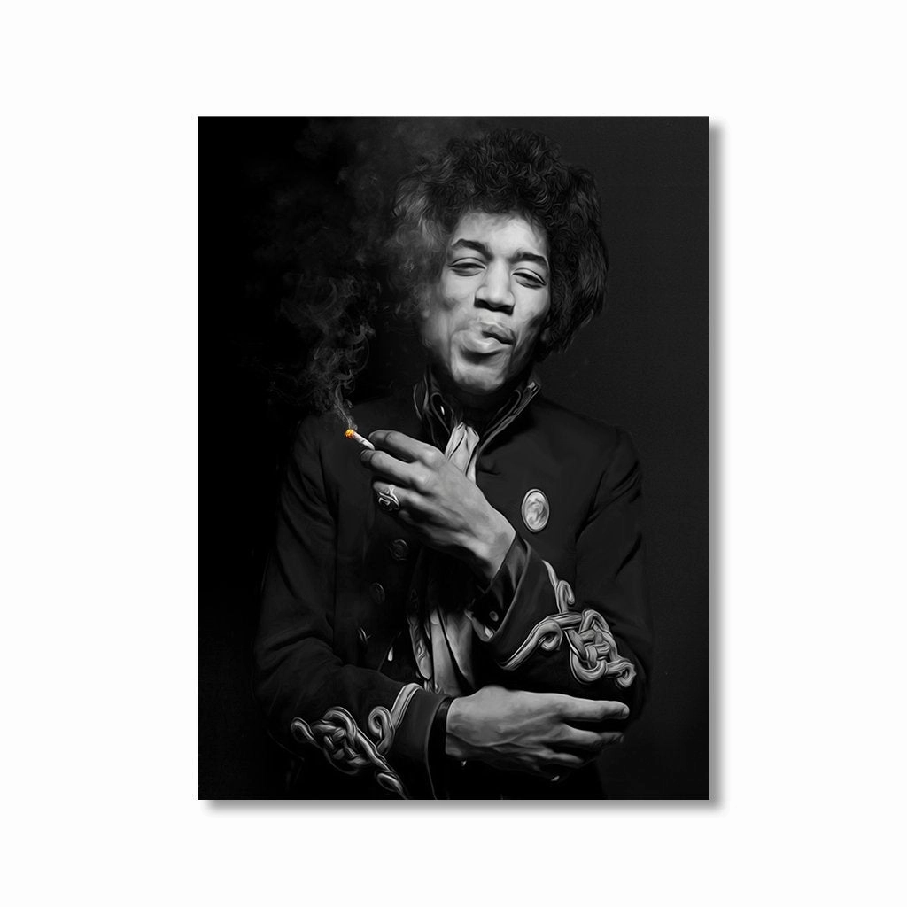 Voodoo Child by David Drake framed mural artwork