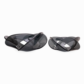 Vortex Glass Bowl creative interior decor