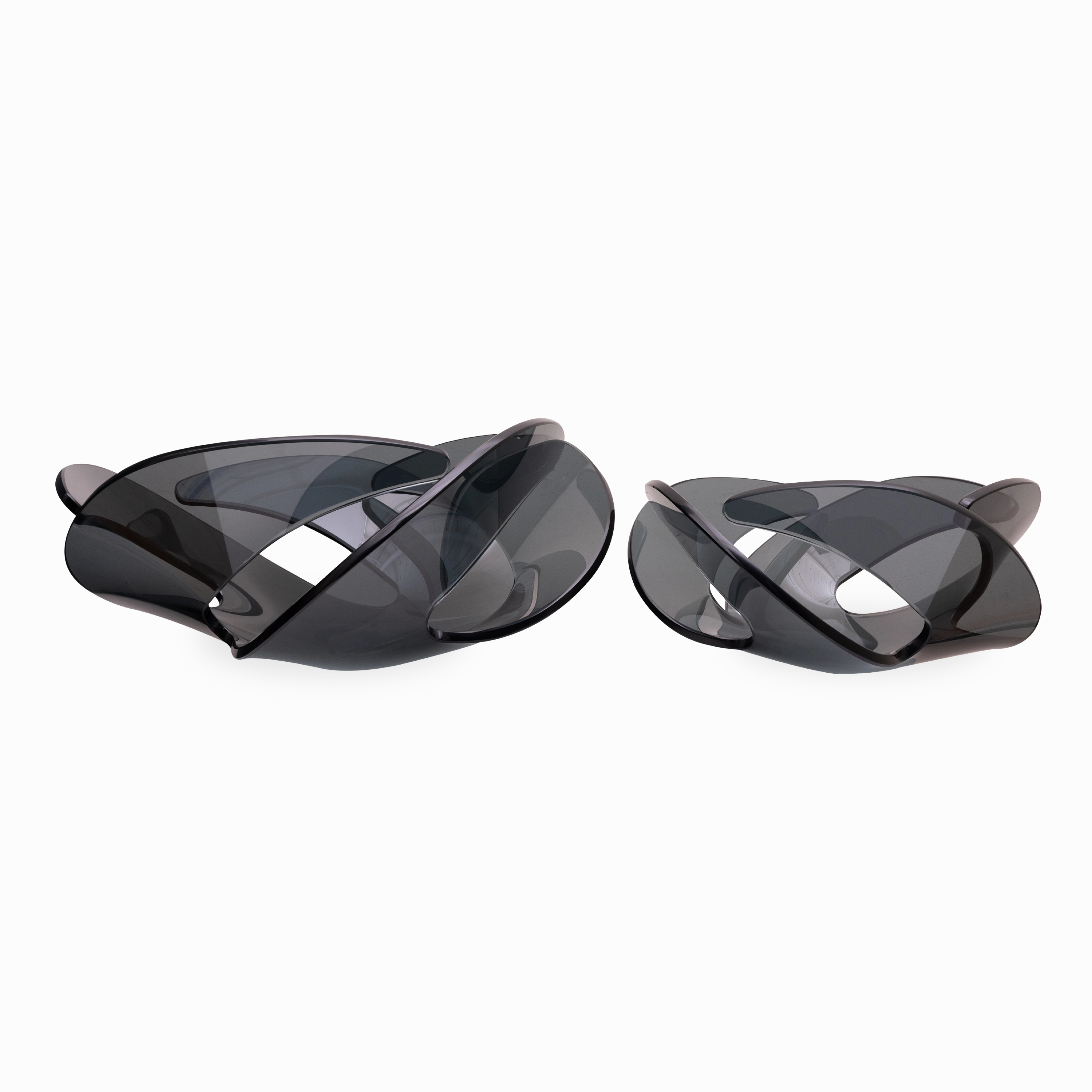 Vortex Glass Bowl creative interior decor