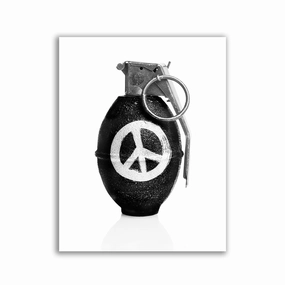 War And Peace by David Drake framed mural artwork