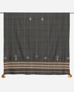 Wardha Extra Weft Cotton Table Cover ceramic table ornament
