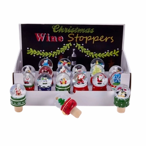 Waterglobe Wine Stopper minimalist art object  