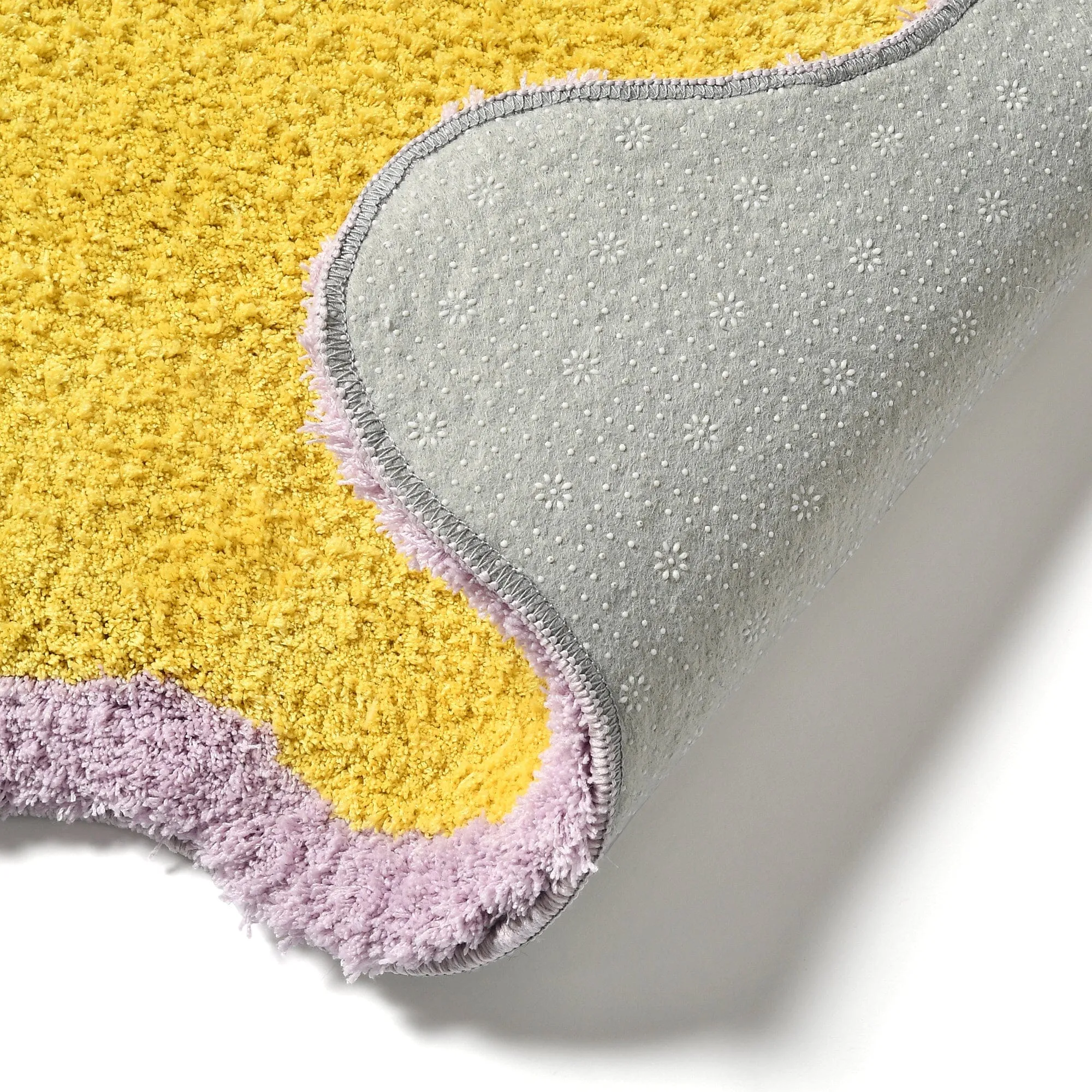Wave Frame Mat 700 X 500 Yellow X Purple