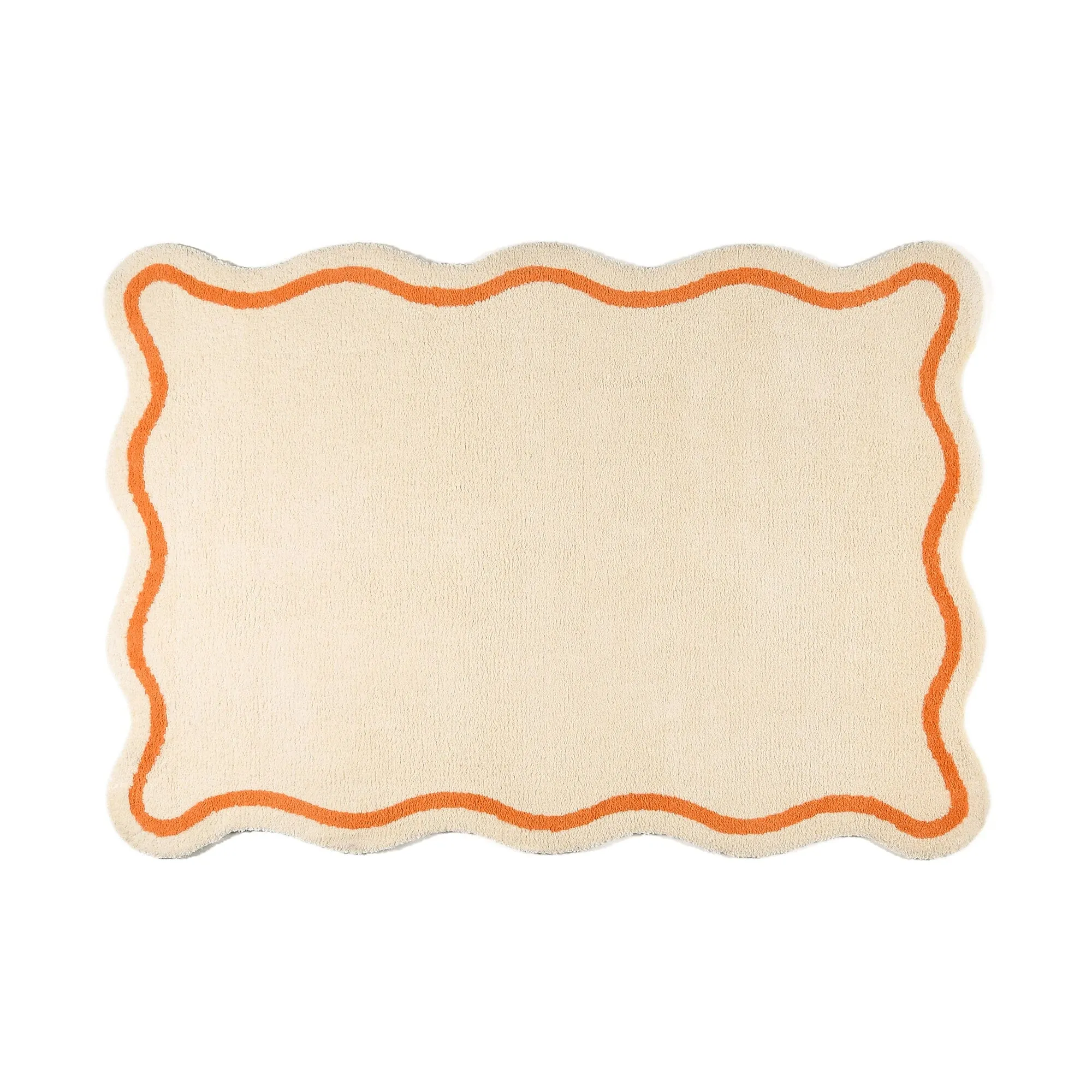 Wave Line Rug M W2000D1400 Ivory neutral everyday carpet
