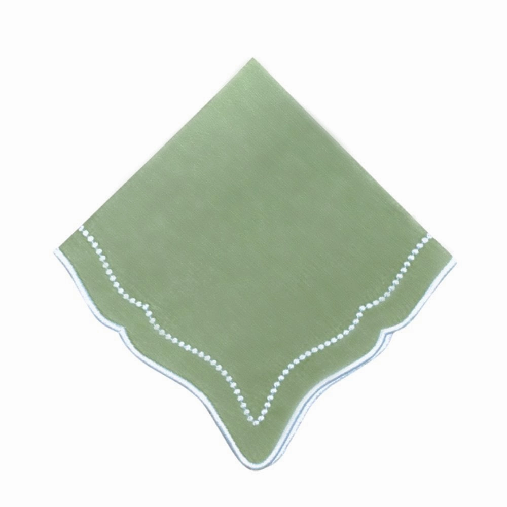 Waverly Napkin in Sage, Set of 4 cute desktop display