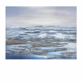 Waves Wall Painting artistic wall mural