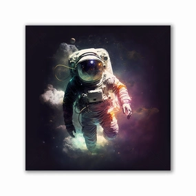Weightless Wonder framed mural artwork