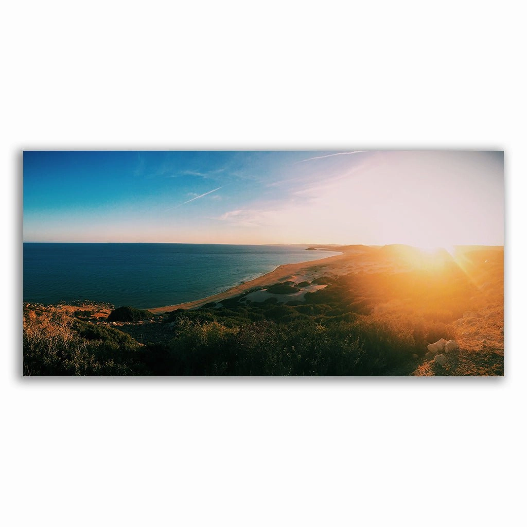 West Coast framed mural artwork