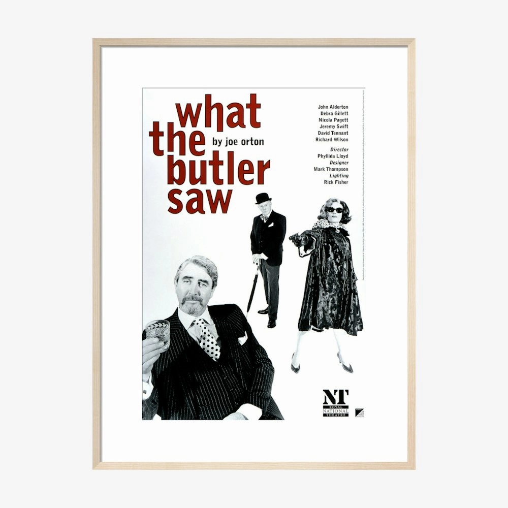 What the Butler Saw 1995 Print