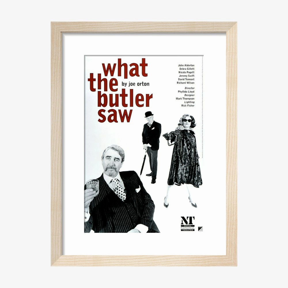 What the Butler Saw 1995 Print