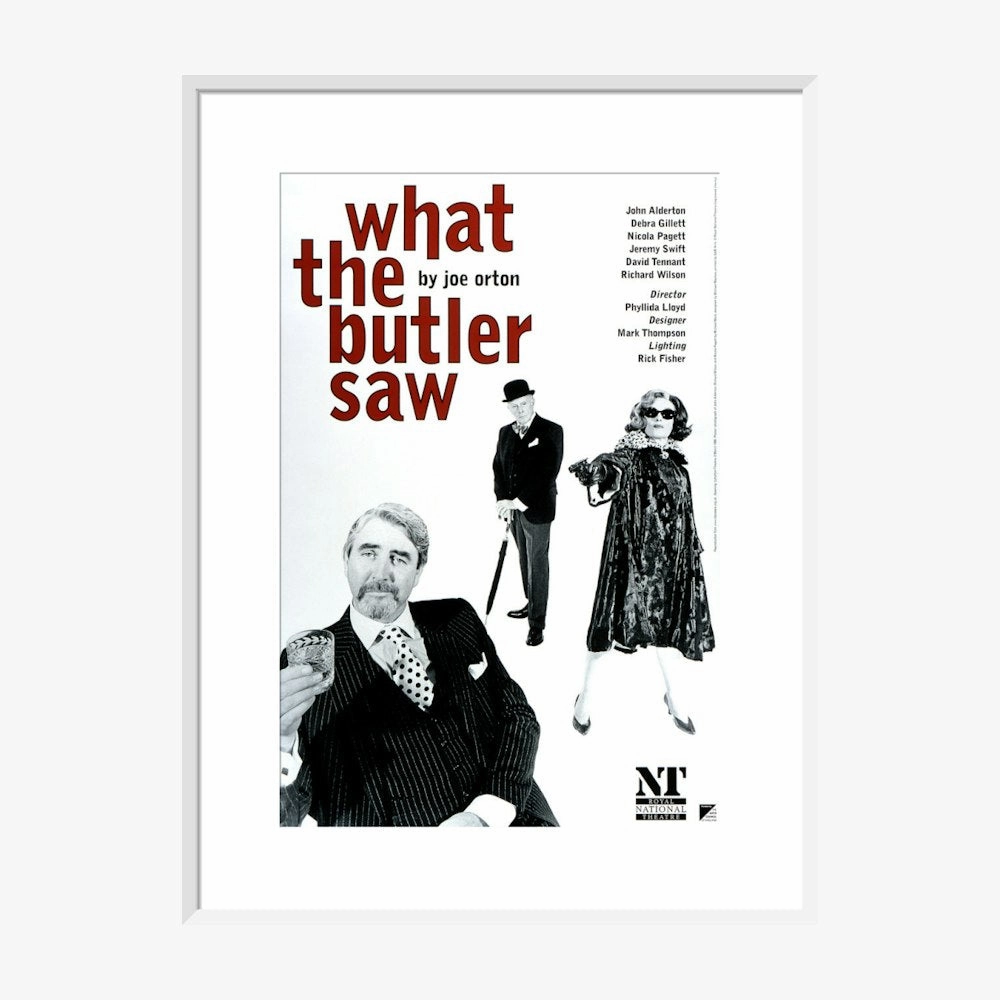 What the Butler Saw 1995 Print