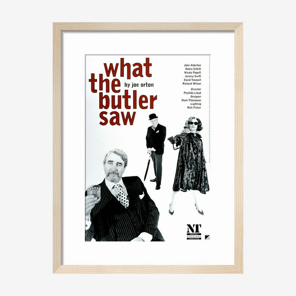 What the Butler Saw 1995 Print