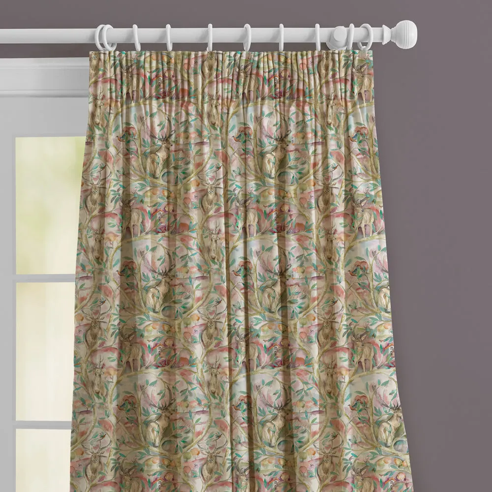 Whinlatter Printed Made to Measure Curtains Russett