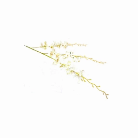 White butterfly orchid decorative home ornament