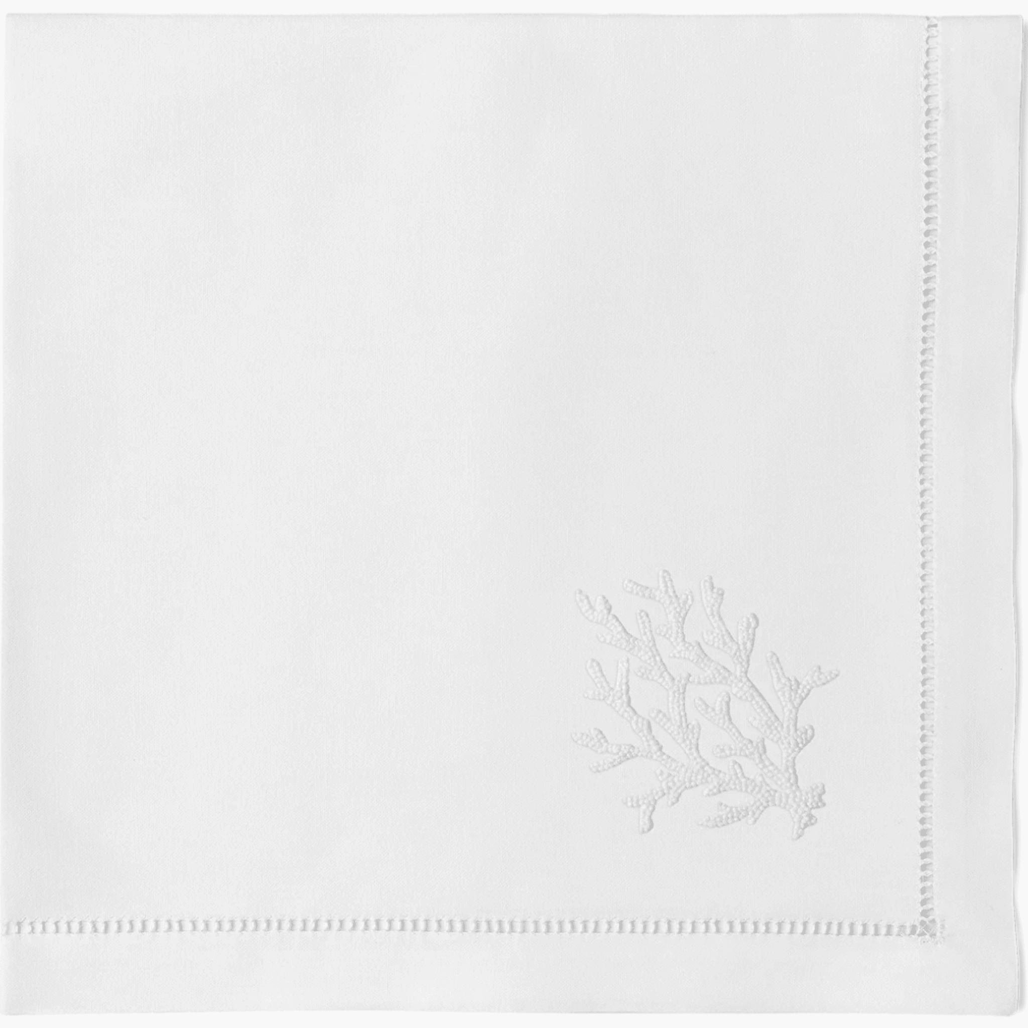 White Coral Knot Dinner Napkin cute desktop display