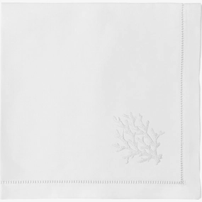 White Coral Knot Dinner Napkin cute desktop display