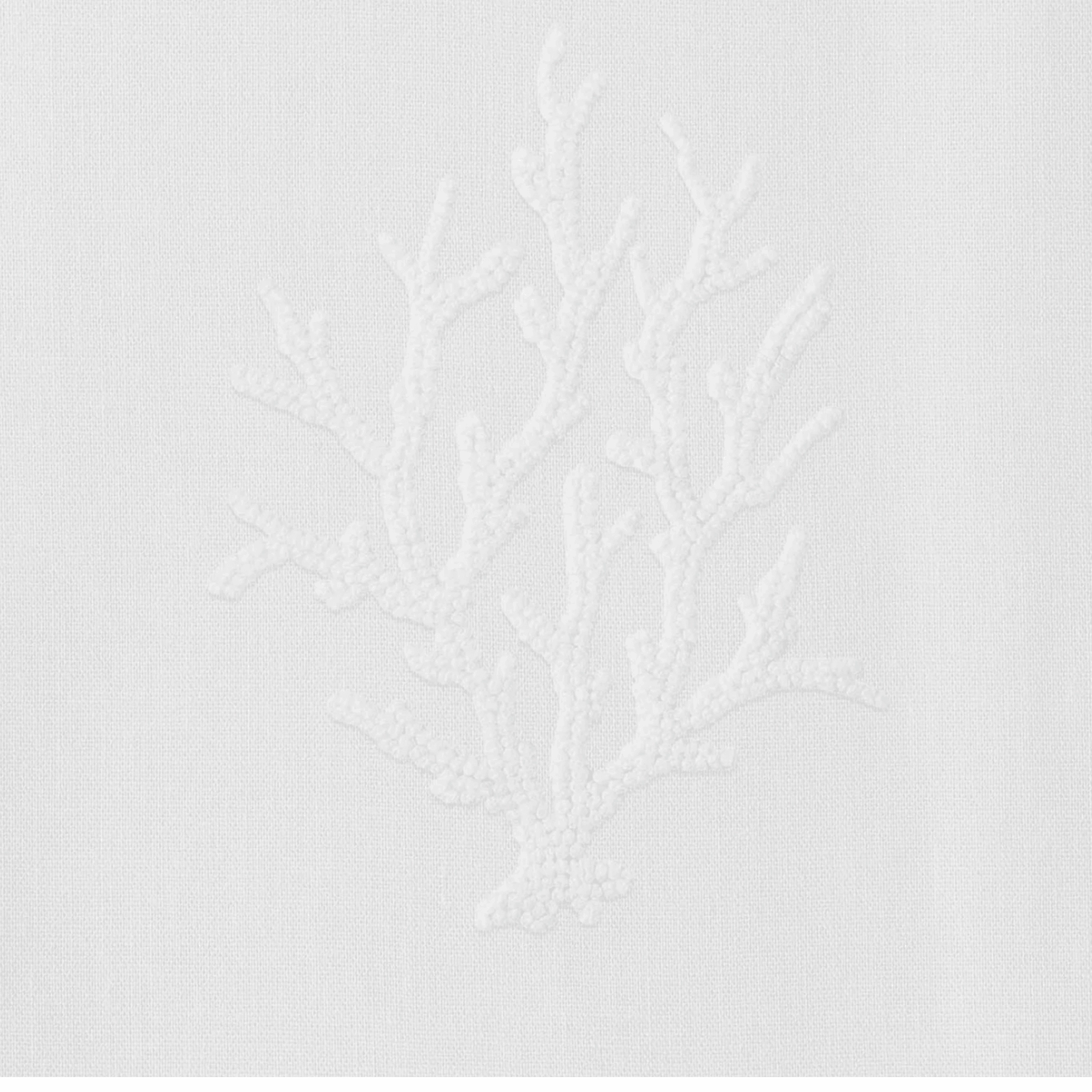 White Coral Knot Dinner Napkin