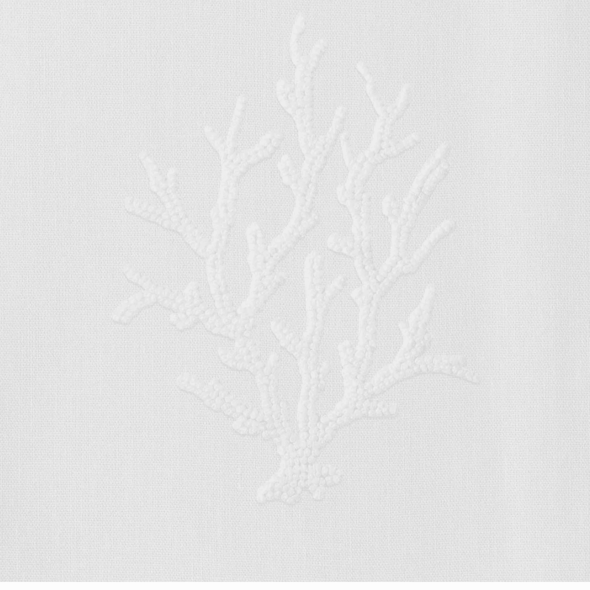 White Coral Knot Dinner Napkin