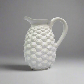 White Jade Pine Jug decorative home ornament