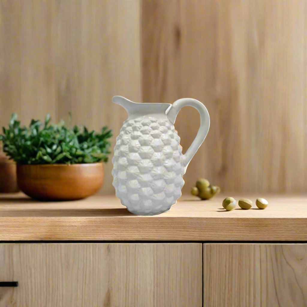 White Jade Pine Jug