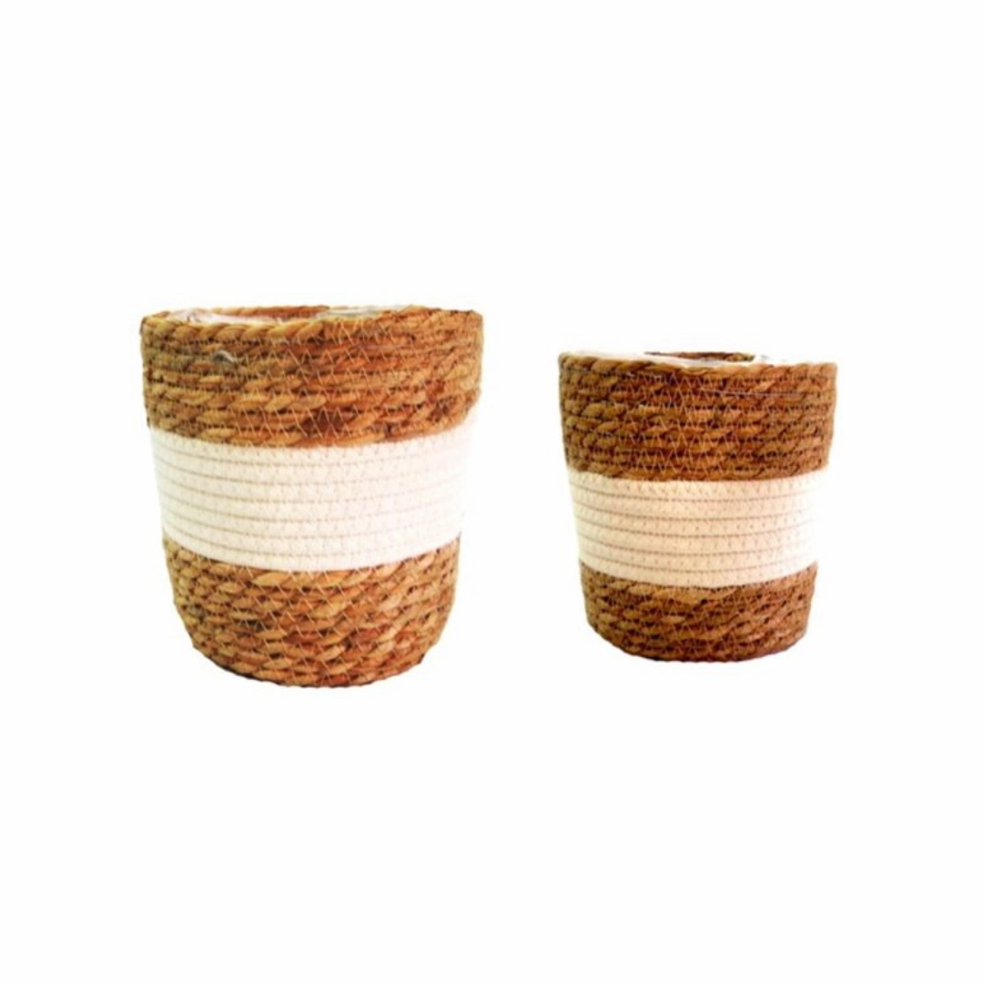 White lightning baskets S/2