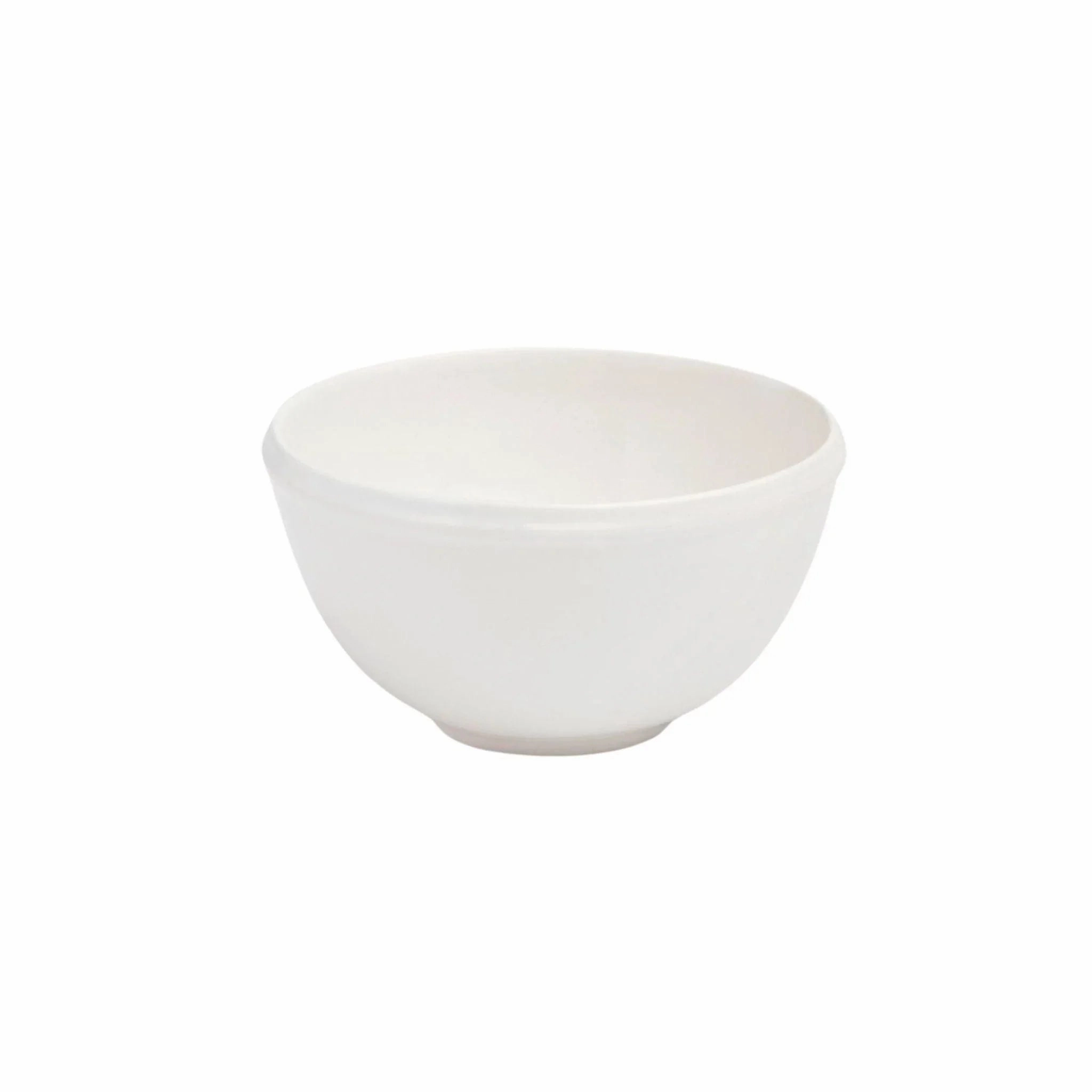 White Stoneware Cereal-Ice Cream Bowls cute desktop display