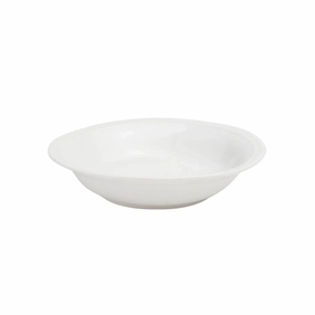 White Stoneware Pasta-Soup Bowls cute desktop display