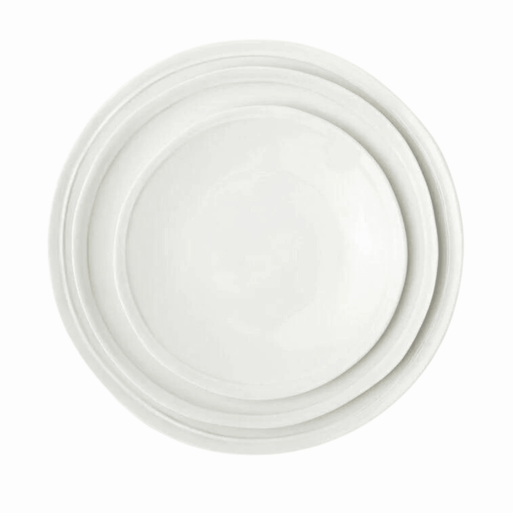 White Stoneware Salad Plates cute desktop display